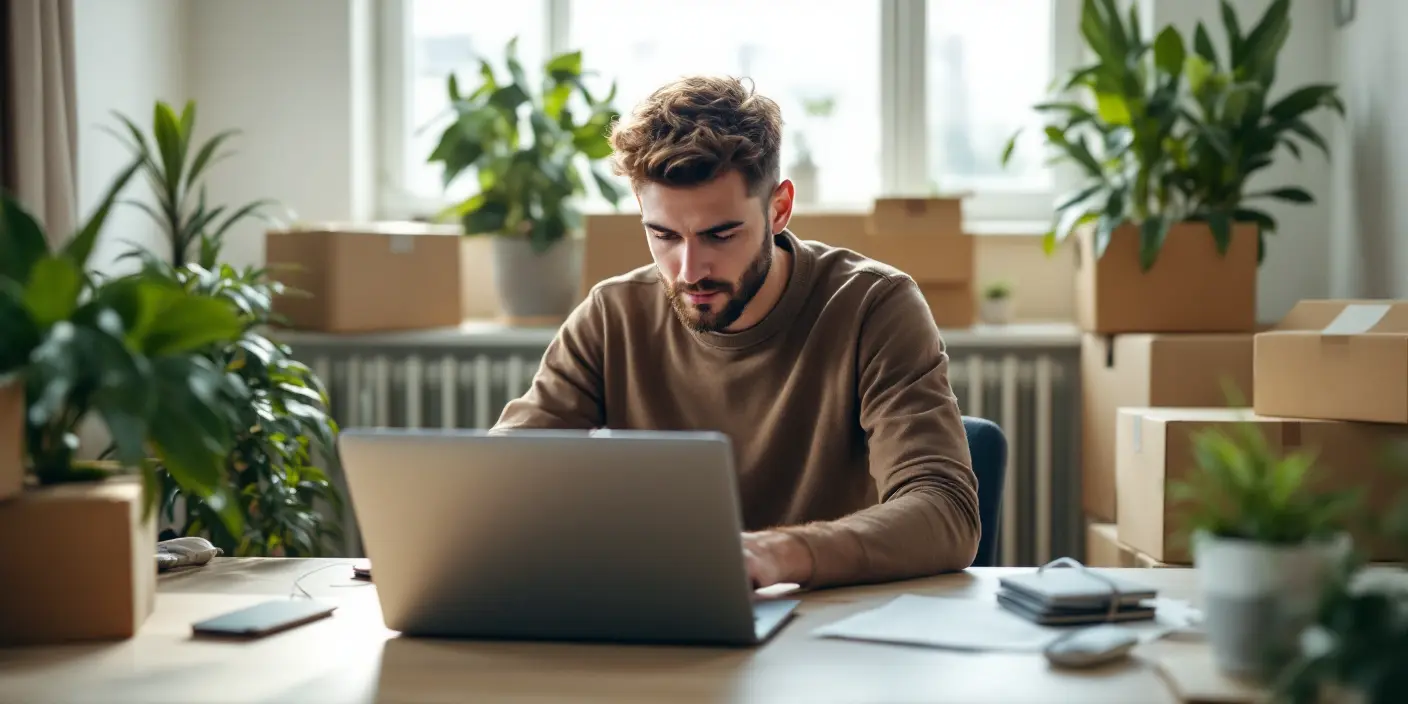Organizar mudanza y teletrabajo